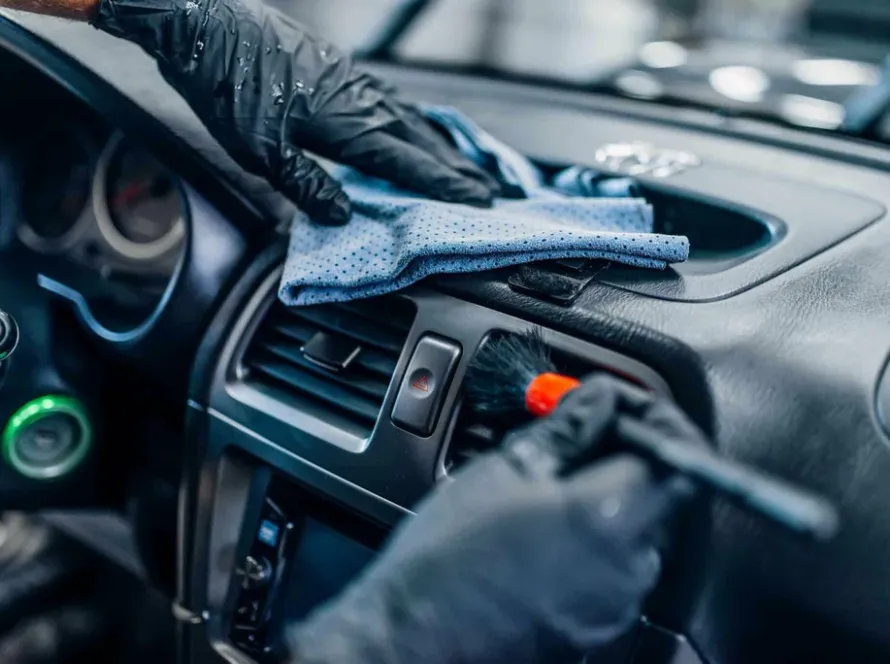 Interior cleaning as part of Mobile Car Detailing