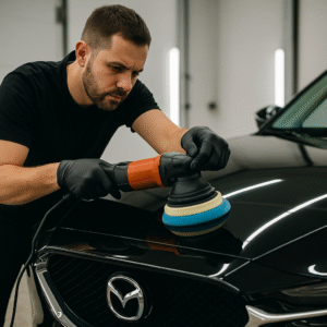 Car detailing service with best polish for paint correction near Montclair
